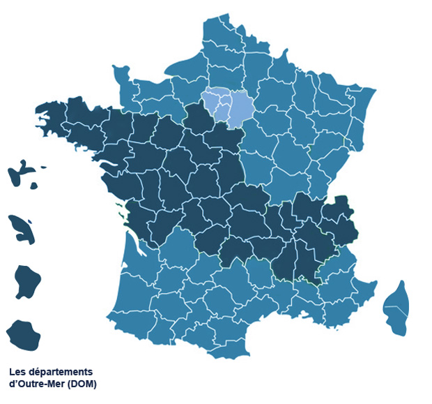 Situer vos contacts