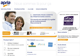 site Apria R.S.A